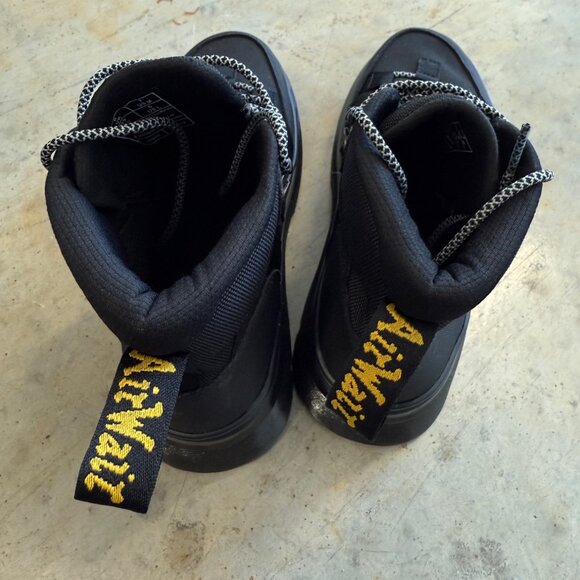 Dr. Martens Boury Leather Casual Boots, Black, Size 7 Men’s - Picture 7 of 8